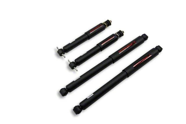 Belltech Nitro Drop II Front and Rear Shock for Stock Height Front / 0 to 2-Inch Rear Drop (02-08 2WD RAM 1500, Excluding SRT-10)