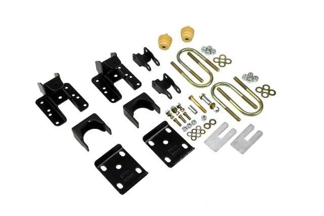 Belltech 4 to 5-Inch Adjustable Drop Flip Kit (04-06 2WD Sierra 1500 Crew Cab)