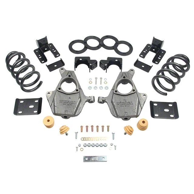 Belltech Lowering Kit; 3 to 4-Inch Front / 5 to 6-Inch Rear (16-18 2WD Sierra 1500 Double Cab, Crew Cab)