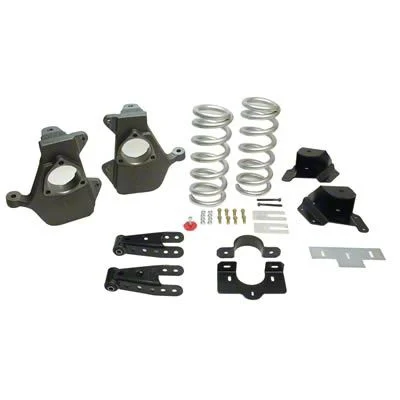 Belltech Lowering Kit; 4 to 5-Inch Front / 6-Inch Rear (01-06 2WD Sierra 1500 Regular Cab)
