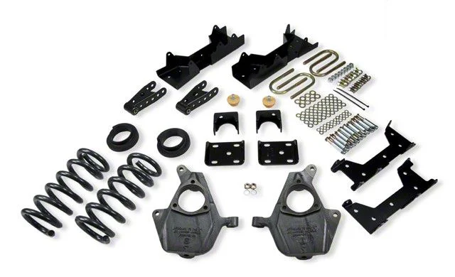Belltech Lowering Kit; 4 to 5-Inch Front / 6 to 7-Inch Rear (04-06 2WD Sierra 1500 Crew Cab)
