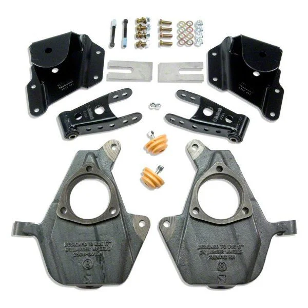 Belltech Lowering Kit; 2-Inch Front / 3-Inch Rear (05-06 2WD Sierra 1500 Regular Cab)