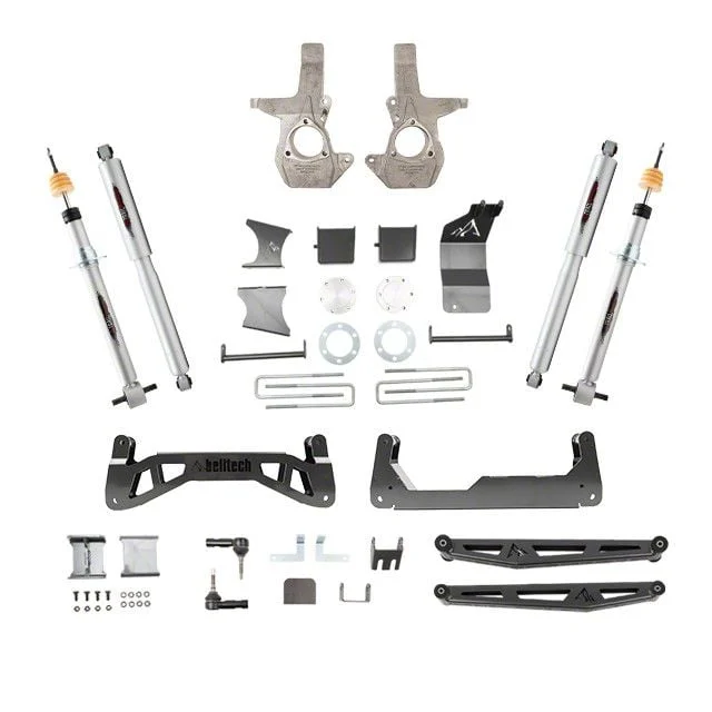 Belltech Suspension Lift Kit (07-16 4WD Sierra 1500 Extended/Double Cab, Crew Cab)