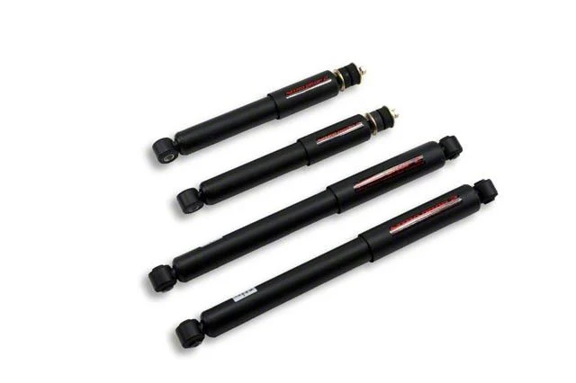 Belltech Nitro Drop II Front and Rear Shocks for 0 to 2-Inch Drop (07-11 2WD Sierra 2500 HD)