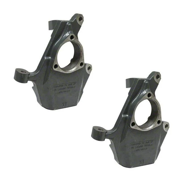 Belltech 2-Inch Drop Spindles (07-16 2WD Silverado 1500 w/ Stock Cast Steel Control Arms)