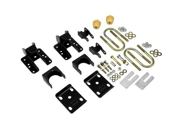 Belltech 4 to 5-Inch Adjustable Drop Flip Kit (04-06 2WD Silverado 1500 Crew Cab)