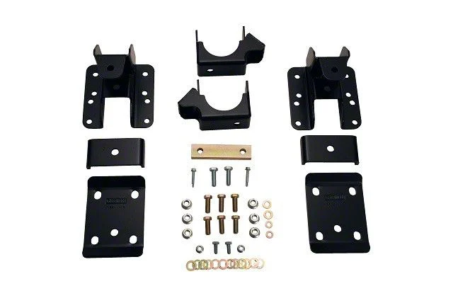 Belltech 5 to 6-Inch Adjustable Drop Flip Kit (07-13 Silverado 1500 w/ 5.80-Foot Short Box)