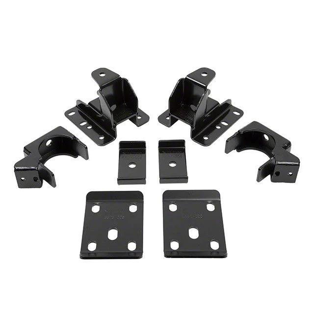 Belltech 5 to 6-Inch Adjustable Drop Flip Kit (14-18 Silverado 1500 w/ 5.80-Foot Short Box)