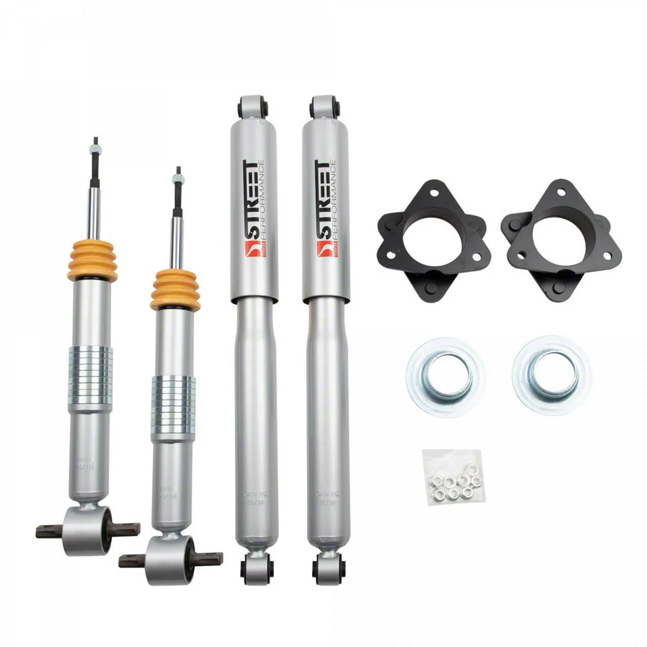 Belltech 3-Inch Front Leveling Kit with Trail Performance Shocks (07-18 2WD/4WD Silverado 1500)