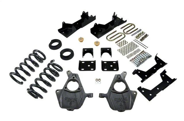 Belltech Lowering Kit; 4 to 5-Inch Front / 6-Inch Rear (01-06 2WD Silverado 1500 Regular Cab)