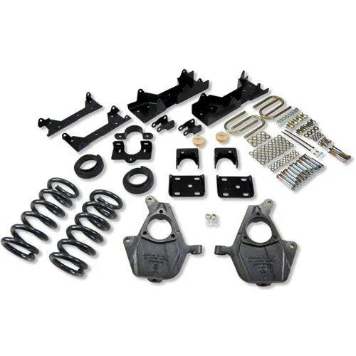 Belltech Lowering Kit; 4 to 5-Inch Front / 6 to 7-Inch Rear (01-06 2WD Silverado 1500 Extended Cab)