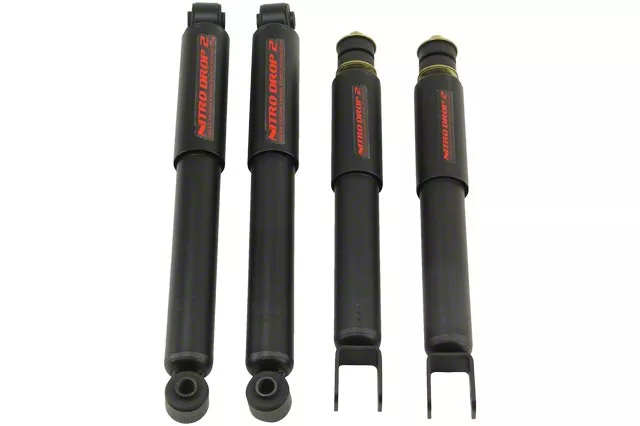 Belltech Nitro Drop II Front and Rear Shocks for 3 to 4-Inch Front / 6-Inch Rear Drop (05-06 2WD Silverado 1500)