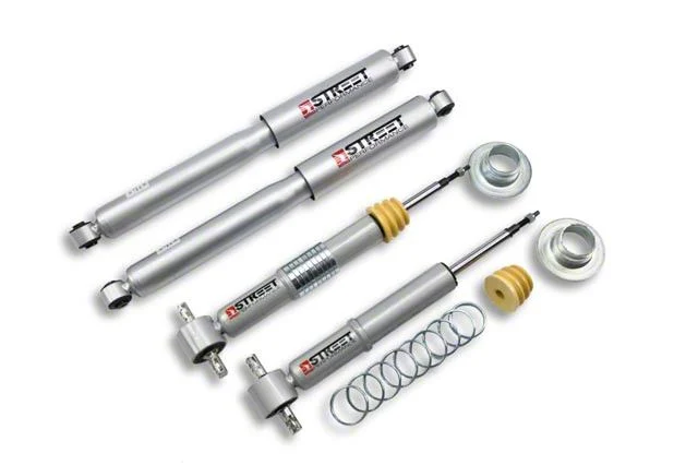 Belltech Street Performance Front and Rear Shocks for 0 to 2-Inch Front / 0 to 1-Inch Rear Drop (07-18 Silverado 1500)