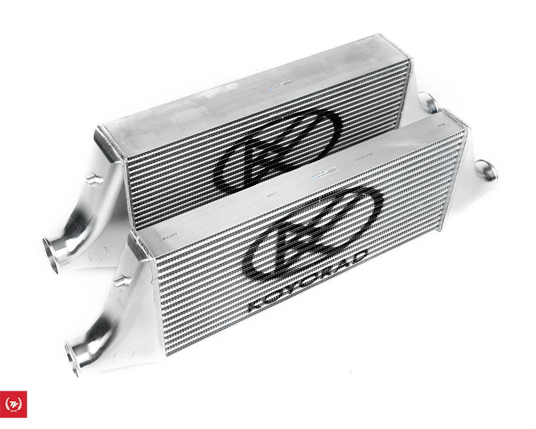 Koyo 4.0" Intercooler with TF-Works Billet Aluminum End Tanks