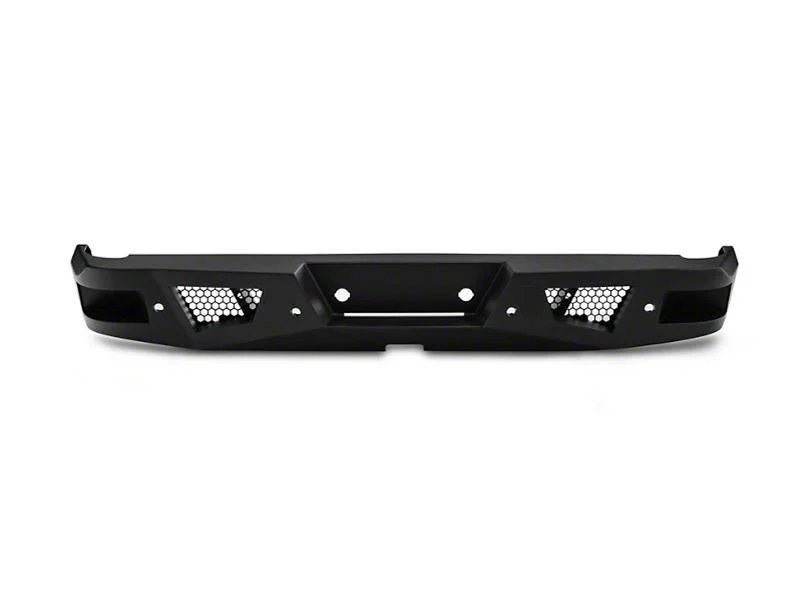 Armour Super Heavy Duty Rear Bumper; Matte Black (10-26 RAM 3500)