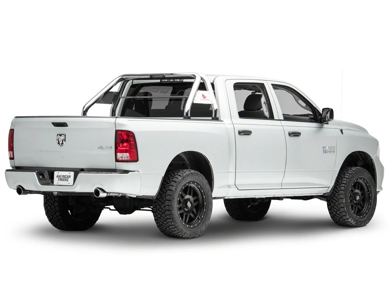 Classic Roll Bar; Stainless Steel (09-26 RAM 1500 w/o RAM Box)