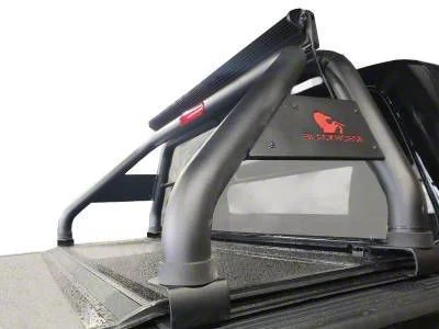 Classic Roll Bar with 50-Inch LED Light Bar; Black (07-26 Sierra 2500 HD)