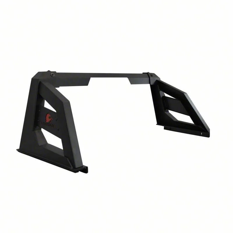 Armour Roll Bar with 40-Inch LED Bar Bar; Matte Black (07-26 Silverado 2500 HD)