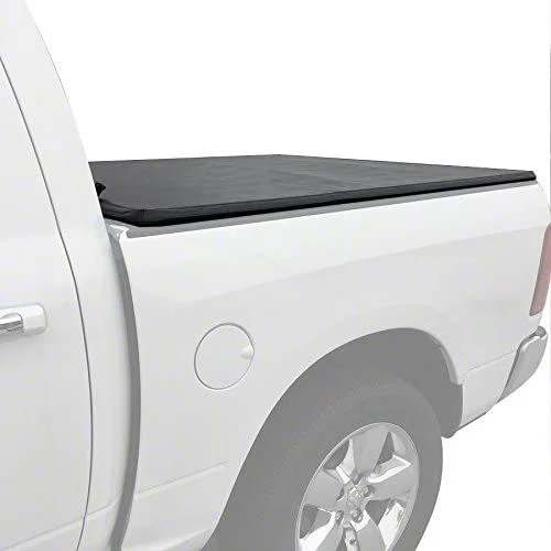 Tonneau Cover; Black Vinyl;1-Piecel; 6.60-Foot Bed Tri-Fold; Without Rambox (08-19 Silverado 2500 HD w/ 6.50-Foot Standard Box)