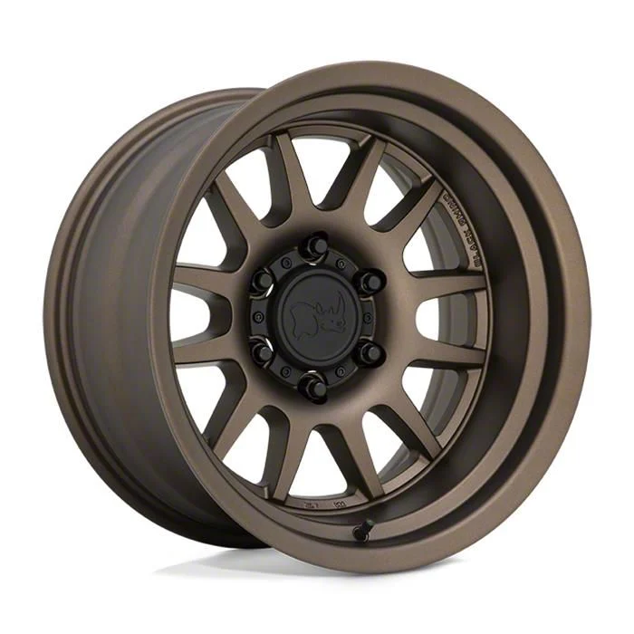 Black Rhino Guide Matte Bronze 6-Lug Wheel; 17x9; -38mm Offset (07-14 Tahoe)