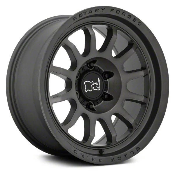 Black Rhino Rapid Brushed Gunmetal 6-Lug Wheel; 18x9; 12mm Offset (07-14 Tahoe)