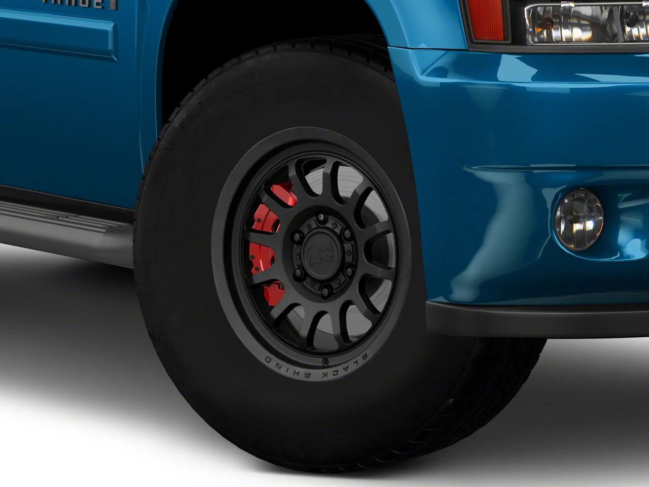Black Rhino Rapid Matte Black 6-Lug Wheel; 17x9; 12mm Offset (07-14 Tahoe)