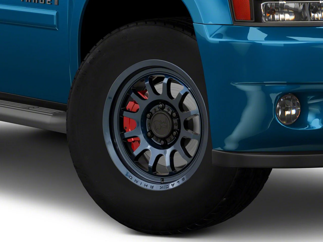 Black Rhino Rapid Midnight Blue 6-Lug Wheel; 18x9; 12mm Offset (07-14 Tahoe)