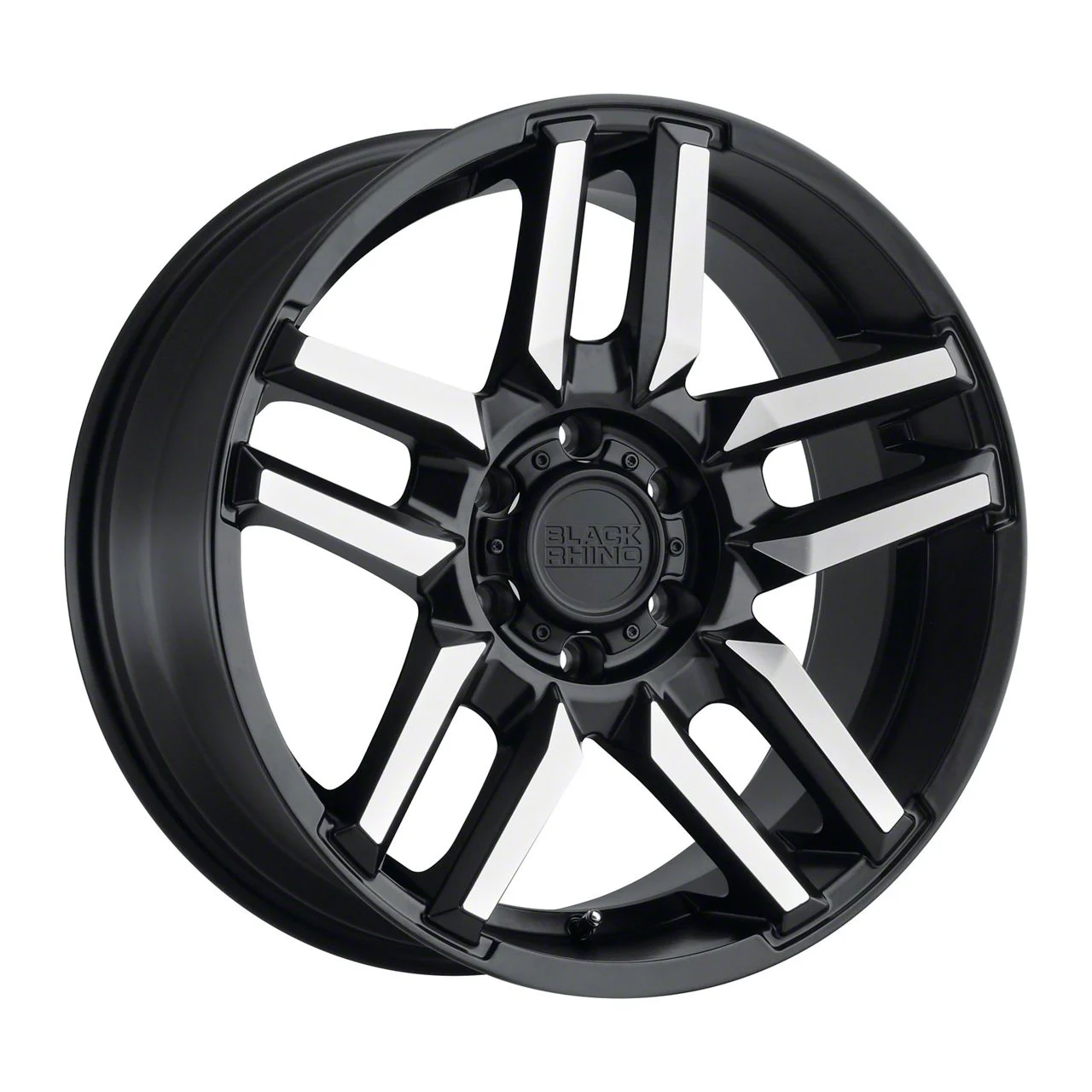 Black Rhino Mesa Matte Black Machined 6-Lug Wheel; 20x9; 12mm Offset (04-08 F-150)