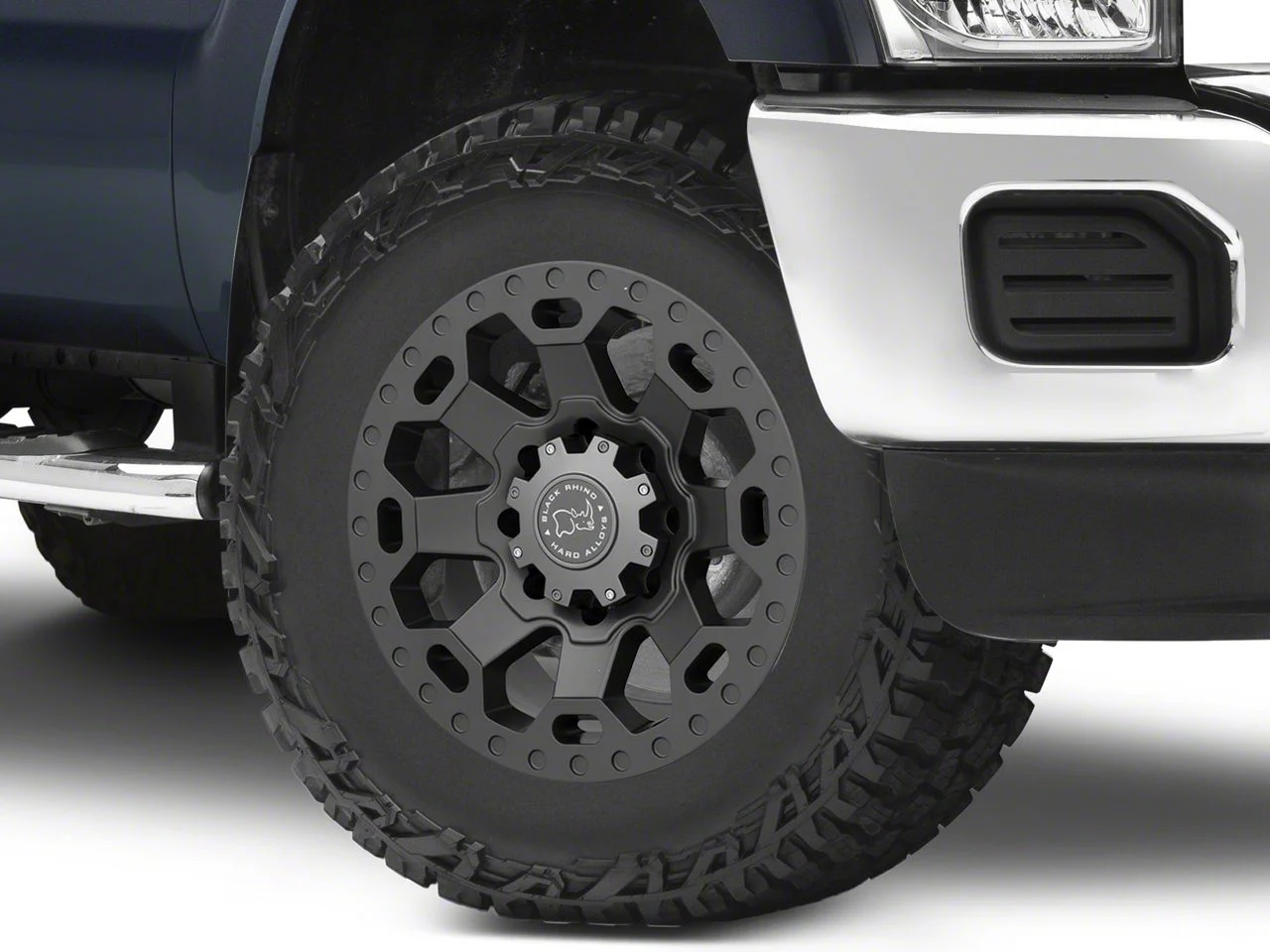 Black Rhino Warlord Matte Gunmetal 8-Lug Wheel; 18x9; 12mm Offset (11-16 F-350 Super Duty SRW)