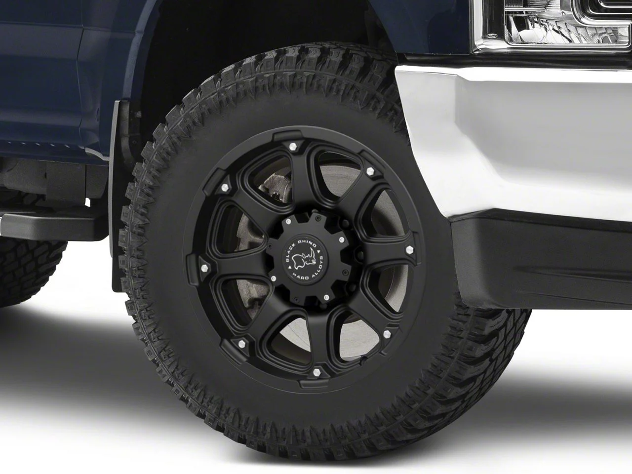 Black Rhino Glamis Matte Black 8-Lug Wheel; 20x9; 12mm Offset (17-22 F-350 Super Duty SRW)