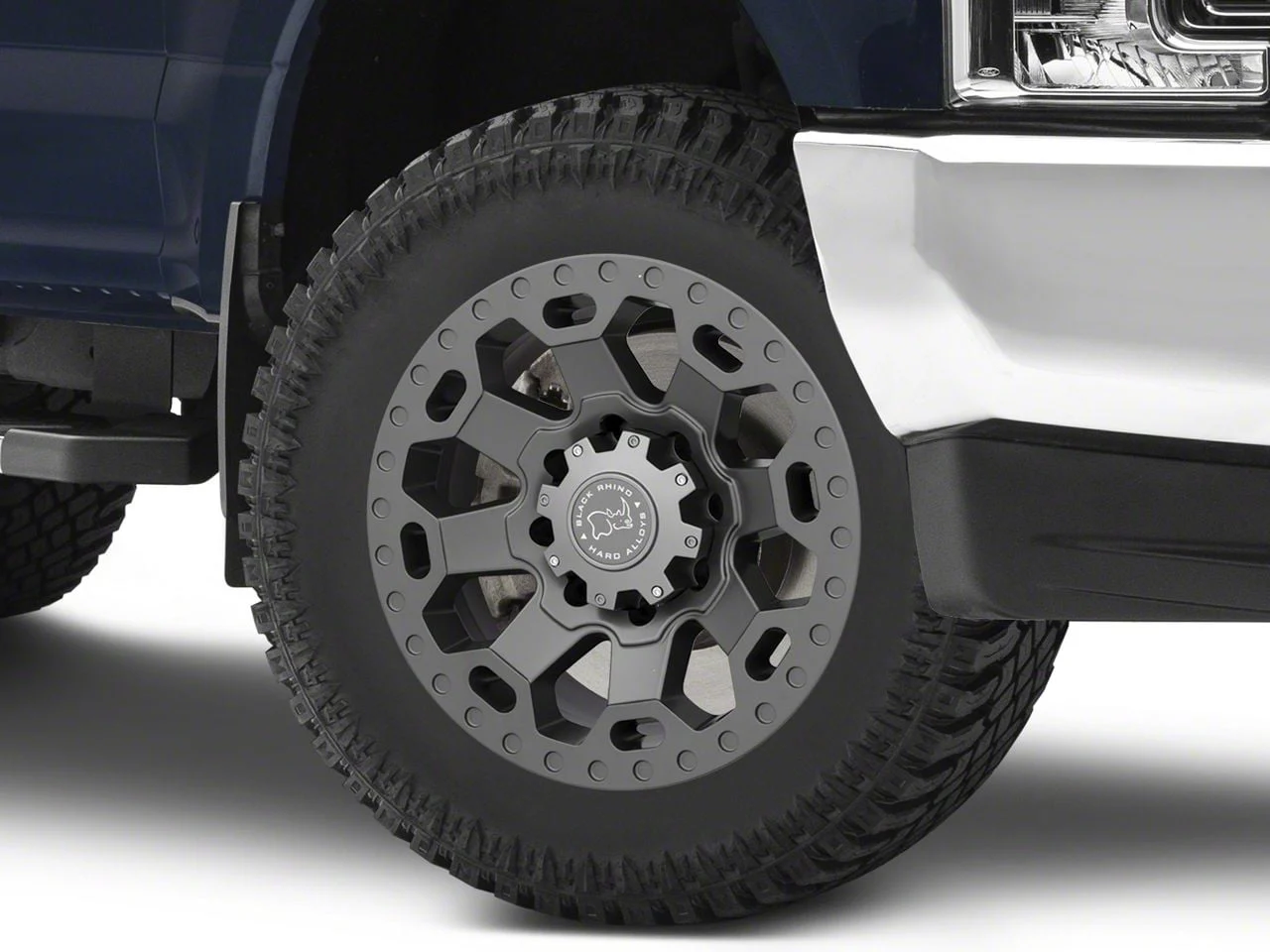 Black Rhino Warlord Matte Gunmetal 8-Lug Wheel; 20x9; 12mm Offset (17-22 F-350 Super Duty SRW)