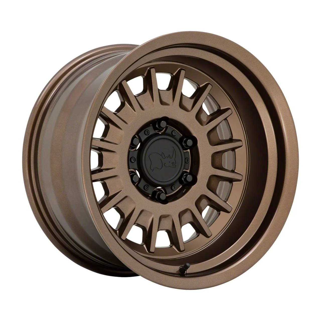 Black Rhino Aliso Gloss Bronze 6-Lug Wheel; 17x8; 0mm Offset (19-23 Ranger)