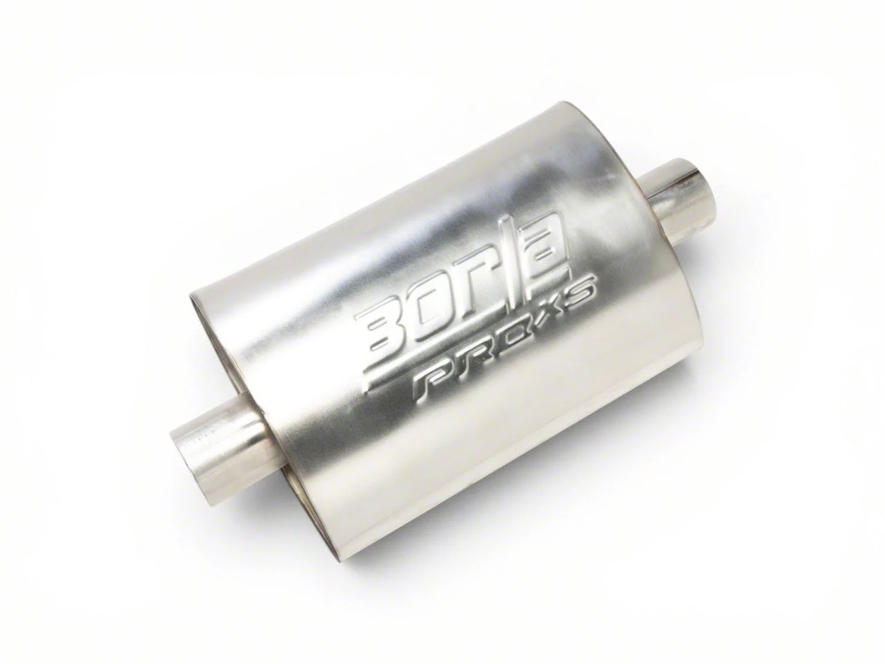 Borla Pro XS Center/Center Oval Muffler; 2.50-Inch (Universal; Some Adaptation May Be Required)