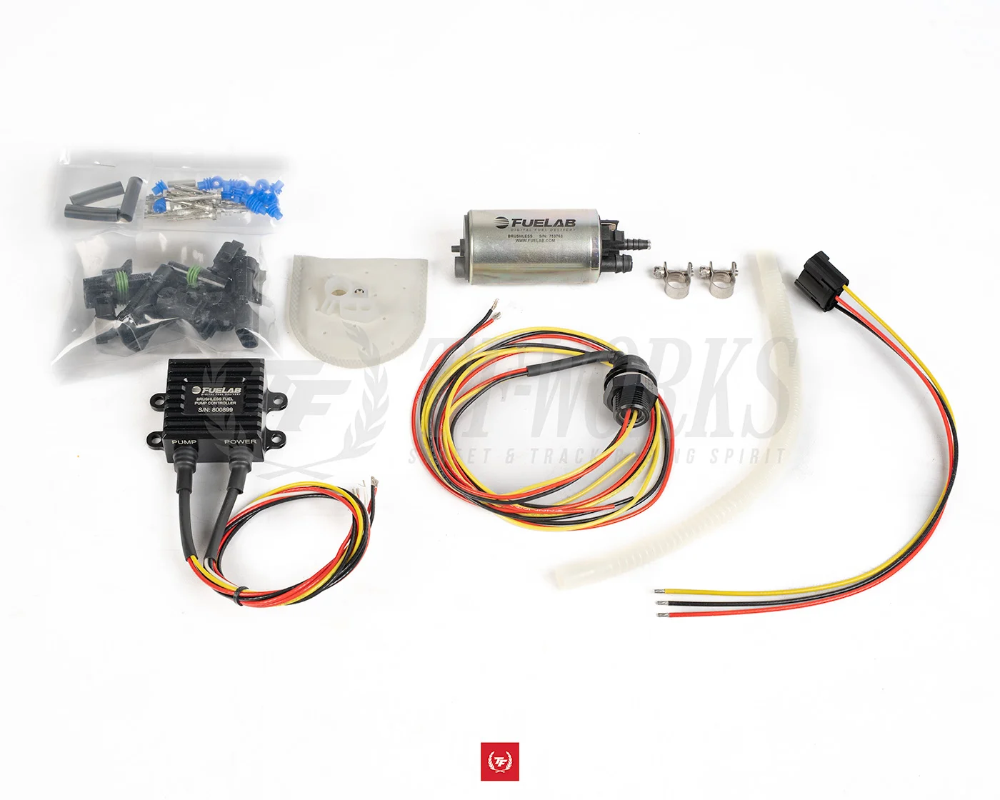 Fuelab 253 In-Tank Brushless Fuel Pump Kit w/9mm Barb & 6mm - 500 LPH