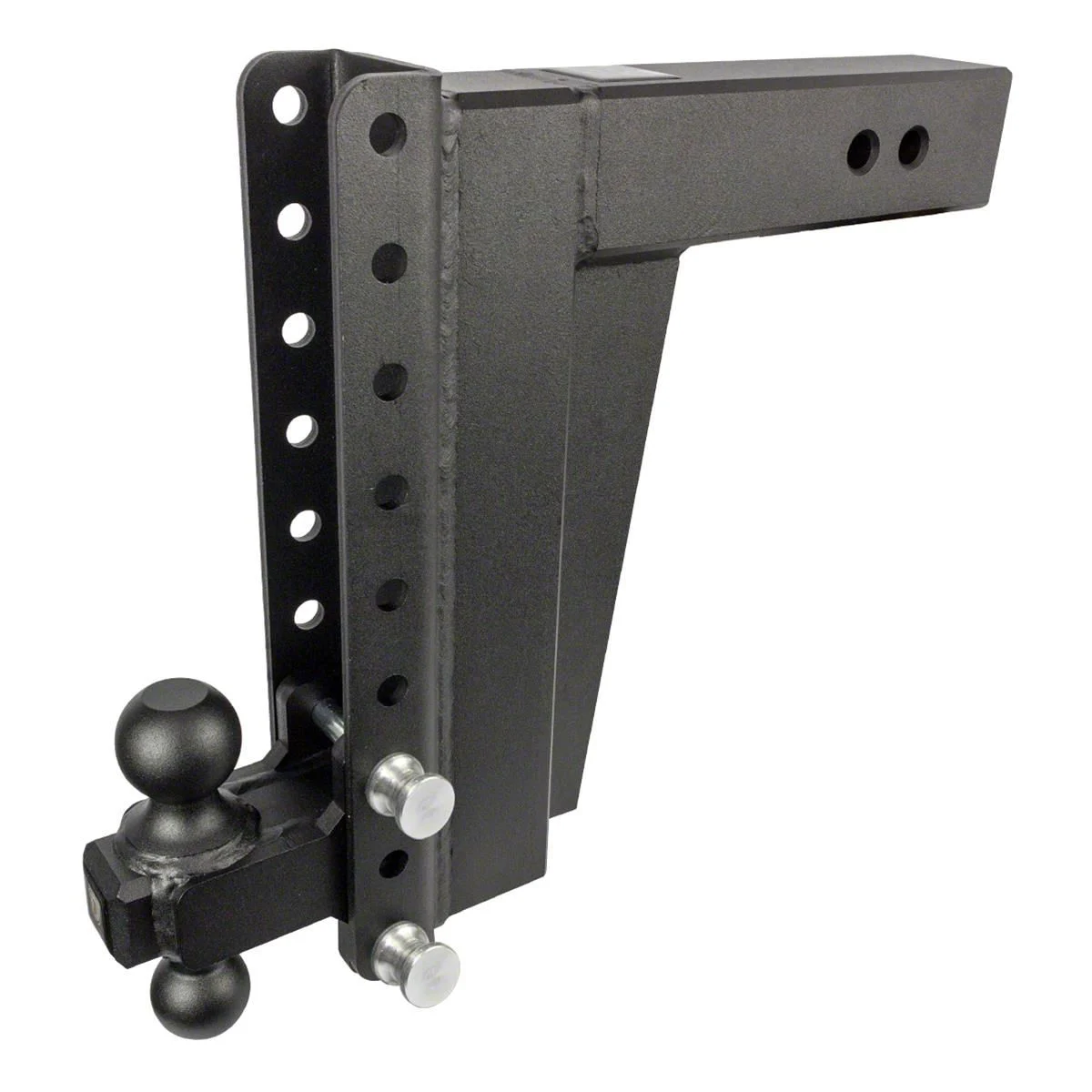 BulletProof Hitches Extreme Duty 2.50-Inch Receiver Hitch Ball Mount; 12-Inch Drop/Rise (Universal; Some Adaptation May Be Required)