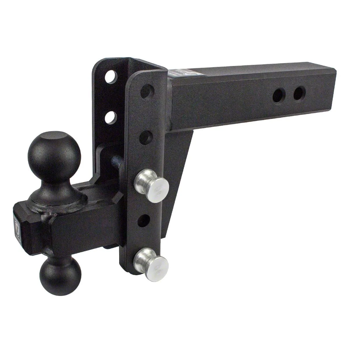 BulletProof Hitches Heavy Duty 2.50-Inch Receiver Hitch Ball Mount; 4-Inch Drop/Rise (Universal; Some Adaptation May Be Required)