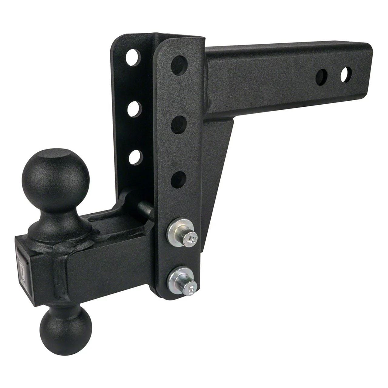 BulletProof Hitches Medium Duty 2.50-Inch Receiver Hitch Ball Mount; 4-Inch Drop/Rise (Universal; Some Adaptation May Be Required)