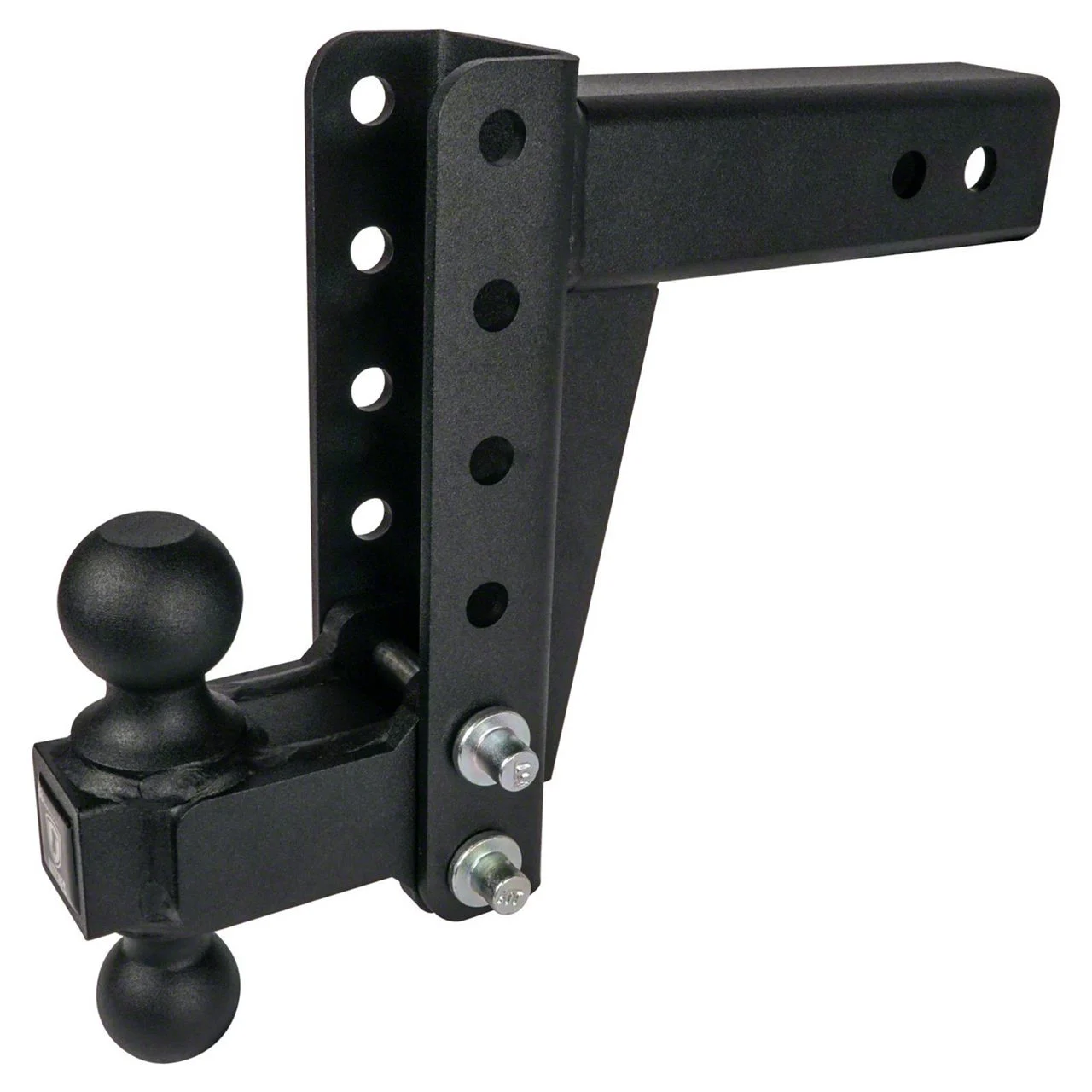 BulletProof Hitches Medium Duty 2.50-Inch Receiver Hitch Ball Mount; 6-Inch Drop/Rise (Universal; Some Adaptation May Be Required)