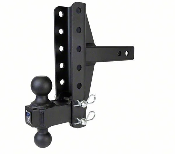 BulletProof Hitches Medium Duty 2.50-Inch Receiver Hitch Ball Mount; 4-Inch and 6-Inch Drop/Rise Offset (Universal; Some Adaptation May Be Required)