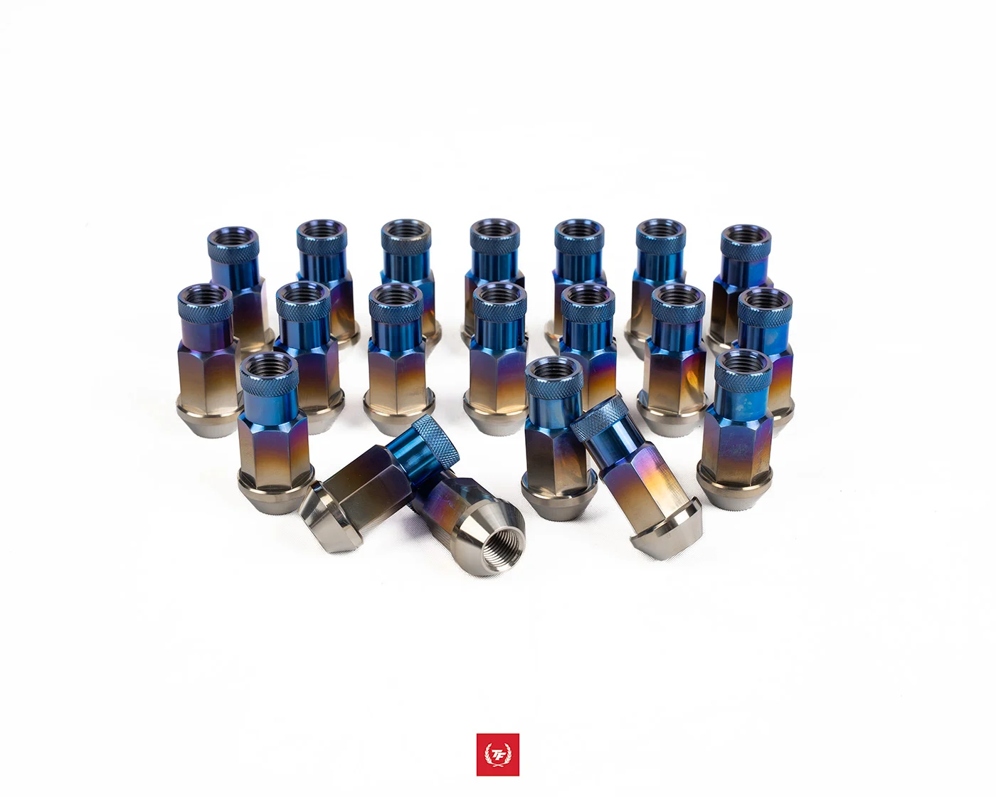 Kinematic Designs Titanium 48mm Race Lug Nut Set - Burnt Finish
