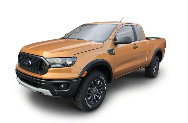 Bushwacker OE Style Fender Flares; Matte Black (19-23 Ranger)