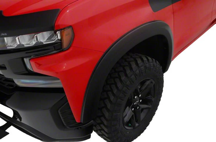 Bushwacker OE Style Fender Flares; Matte Black (19-21 Silverado 1500 w/ 5.80-Foot Short & 6.50-Foot Standard Box; 2022 Silverado 1500 LTD w/ 5.80-Foot Short & 6.50-Foot Standard Box)