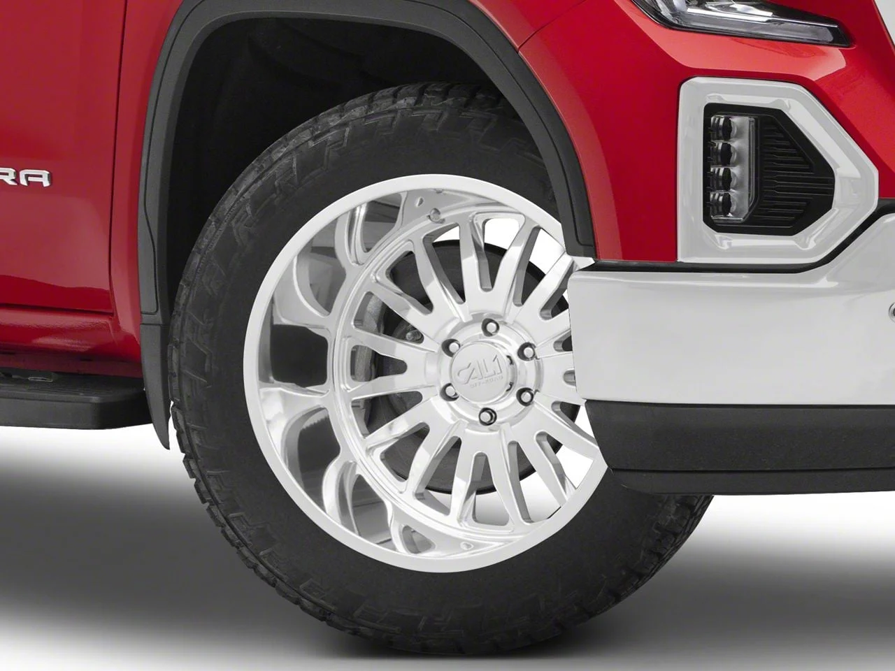 Cali Off-Road Summit Polished 6-Lug Wheel; 22x12; -51mm Offset (19-26 Sierra 1500)