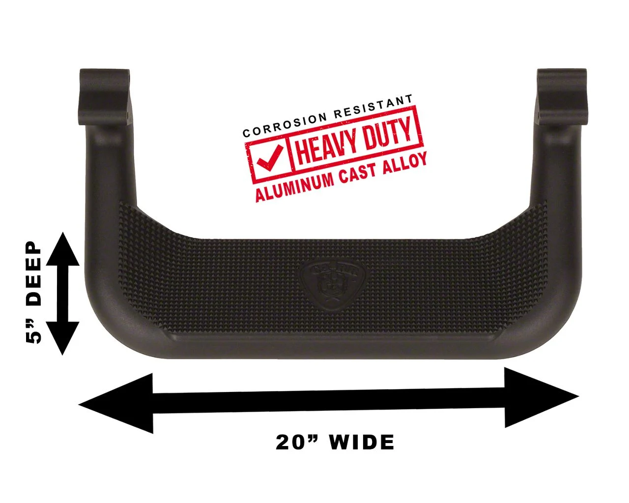 Super Hoop Side Step; Black (11-16 F-350 Super Duty)
