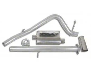 CGS Motorsports Stainless Single Exhaust System; Side Exit (07-08 5.3L Sierra 1500)