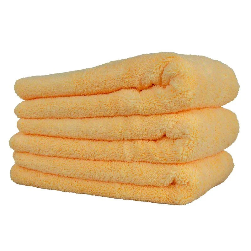 Chemical Guys Orange Banger Extra Thick Microfiber Towels; 24-Inch x 16-Inch