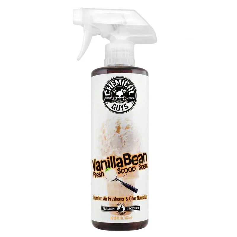 Chemical Guys Vanilla Bean Fresh Scoop Air Freshener; 16-Ounce