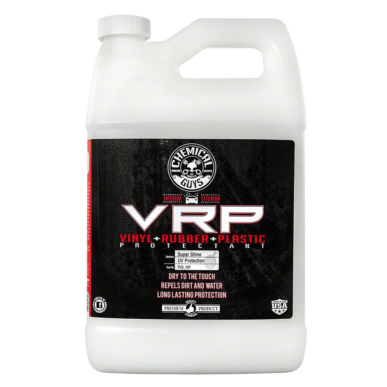 Chemical Guys VRP Vinyl, Rubber, Plastic Shine and Protectant; 1-Gallon