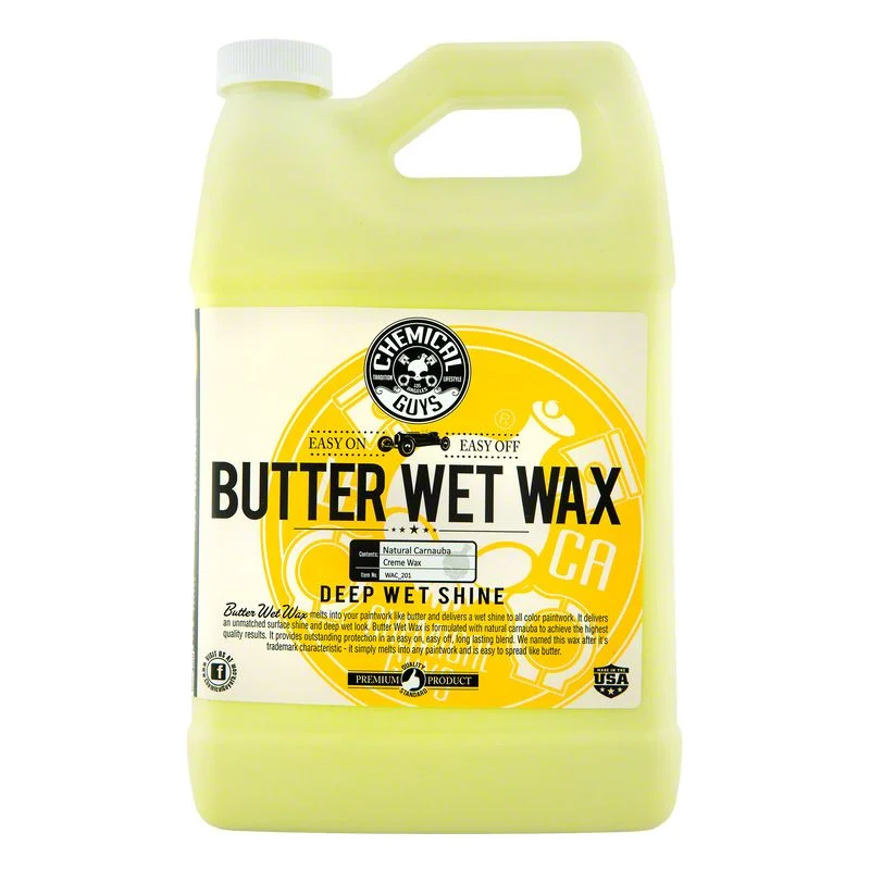 Chemical Guys Butter Wet Wax Warm and Deep Carnauba Shine; 1-Gallon
