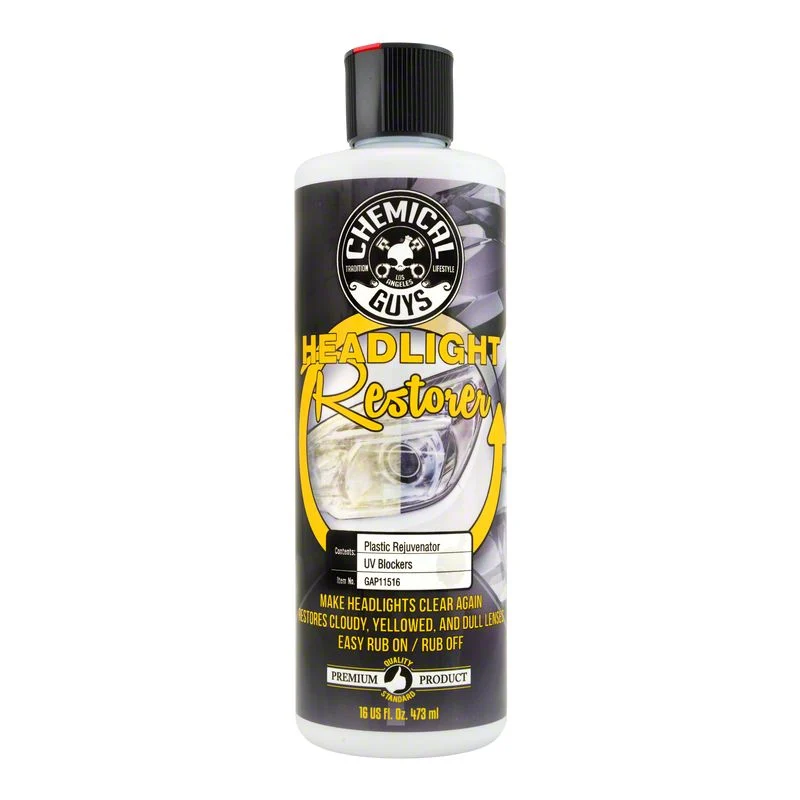 Chemical Guys Headlight Lens Restorer and Protectant; 16-Ounce